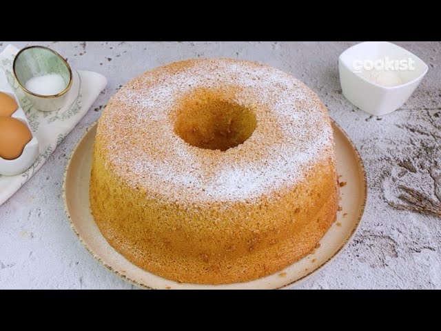 Vanilla chiffon cake: how to make it tall, soft and delicious
