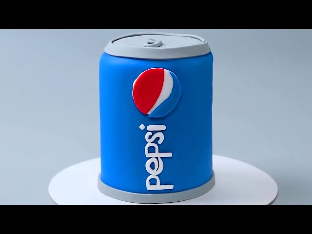 Fondant Pepsi Cake