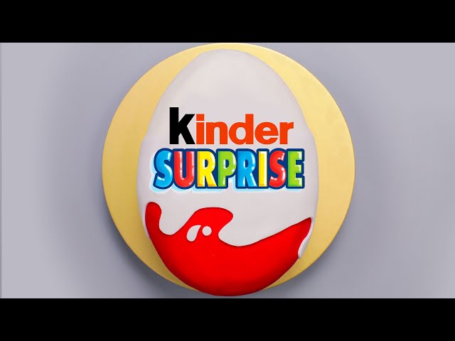 Kinder Surprise Cake