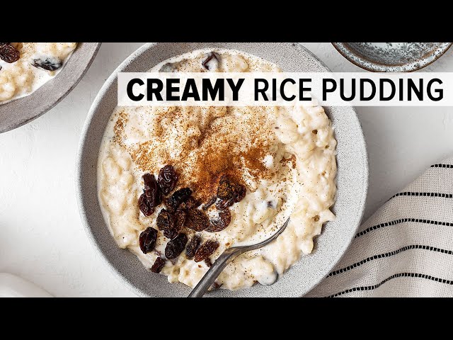 Creamy Rice Pudding Is The Perfect Winter Dessert