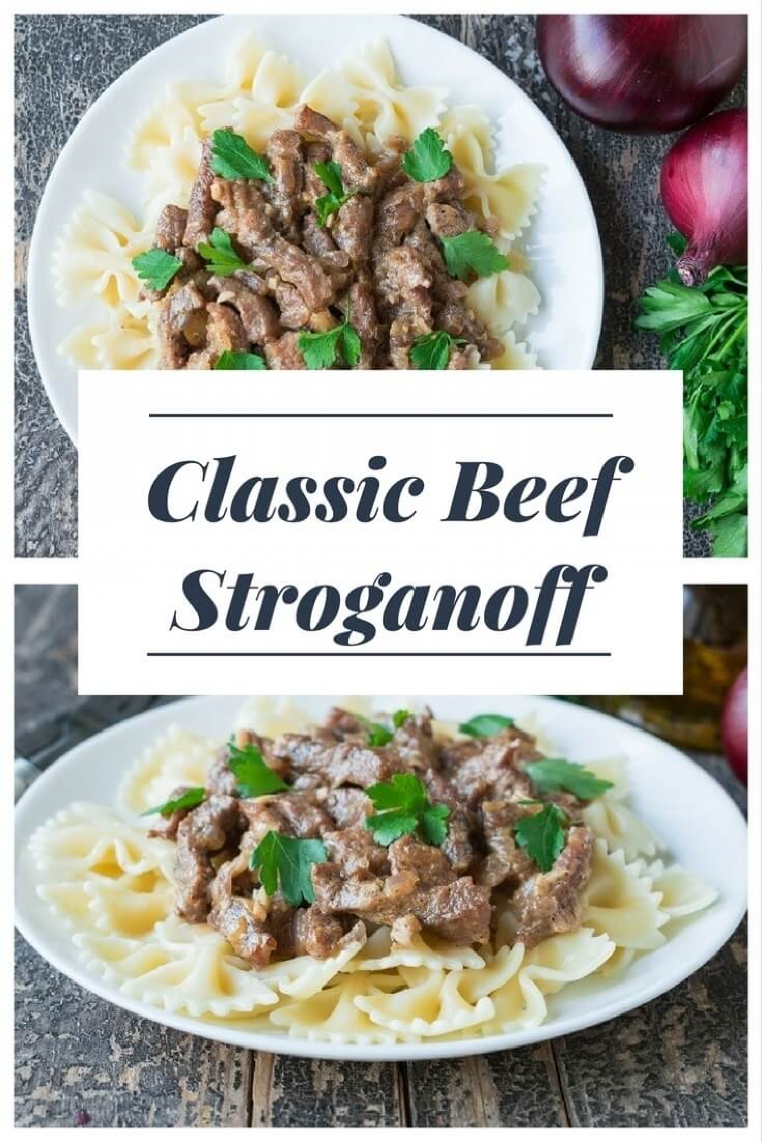 Classic Beef Stroganoff