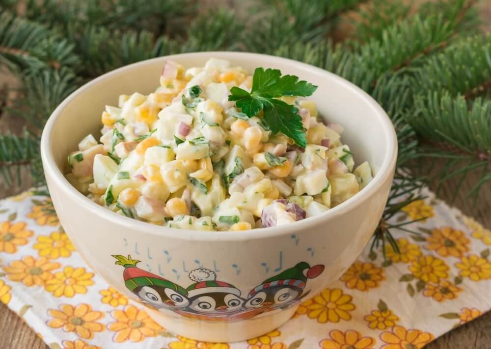 Calamari Corn Salad
