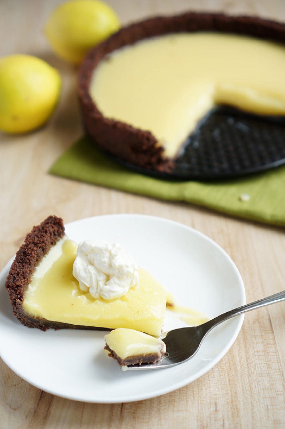 Lemon cake (no bake)