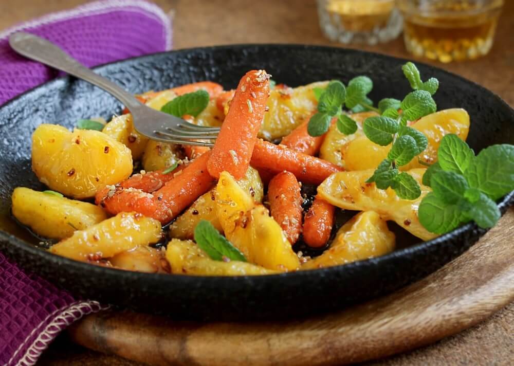 Roasted Carrots with Orange
