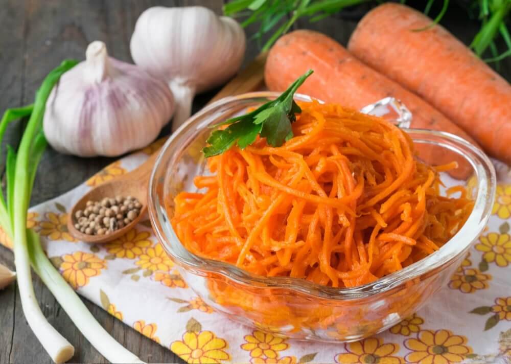 Spicy Korean Carrots