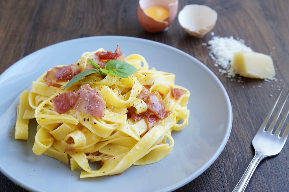 Tagliatelle alla Carbonara