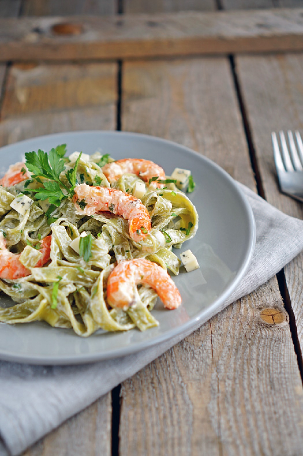 Shrimp Fettuccine Alfredo