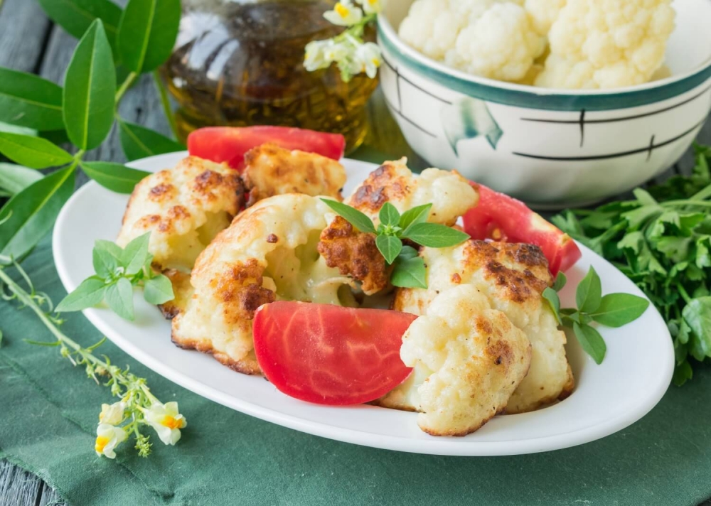 Simple Spicy Fried Cauliflower