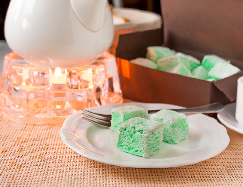 Homemade Mint Marshmallow