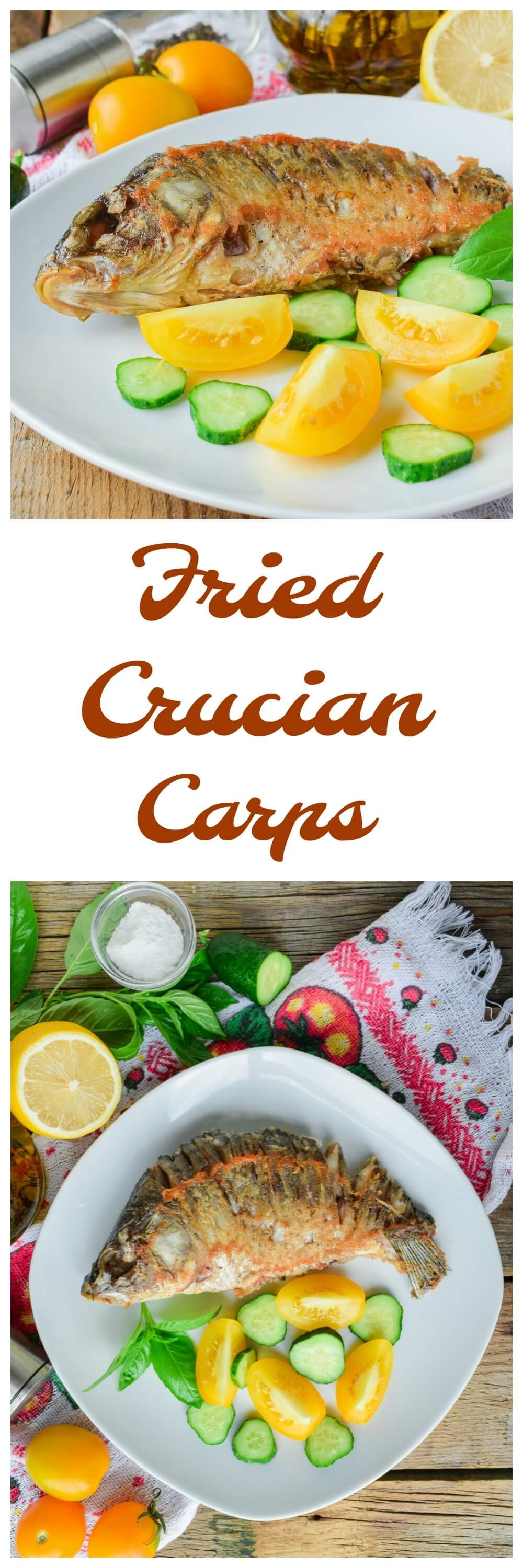 Fried Crucian Carps in Flour
