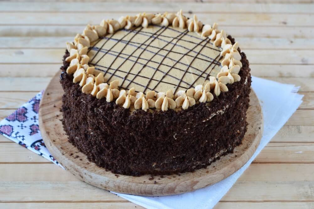 Chocolate Coffee Cake «Pele»