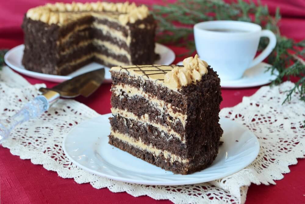 Chocolate Coffee Cake «Pele»