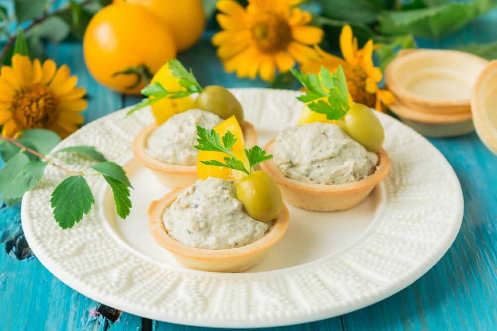Smoked Sprats Pate with Melted Cheese