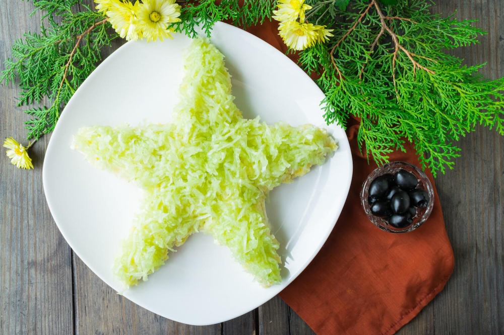 Russian Salad «Starfish»