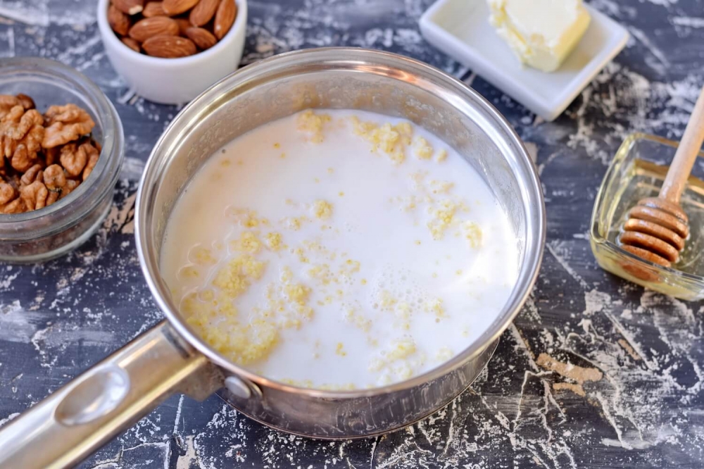 Sweet Milk Millet Cereal with Nuts