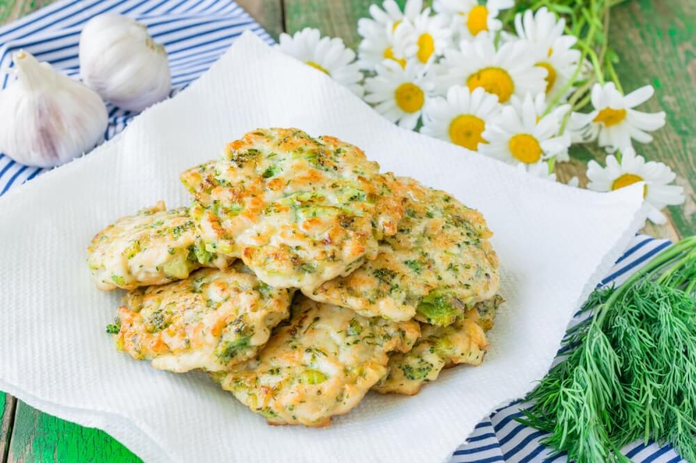 Broccoli Chicken Fritters