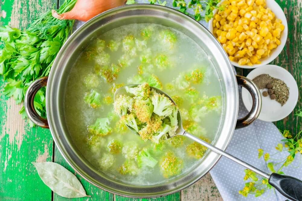 Broccoli and Corn Soup