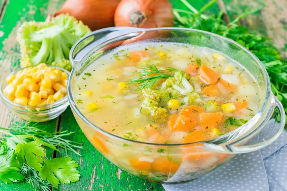 Broccoli and Corn Soup