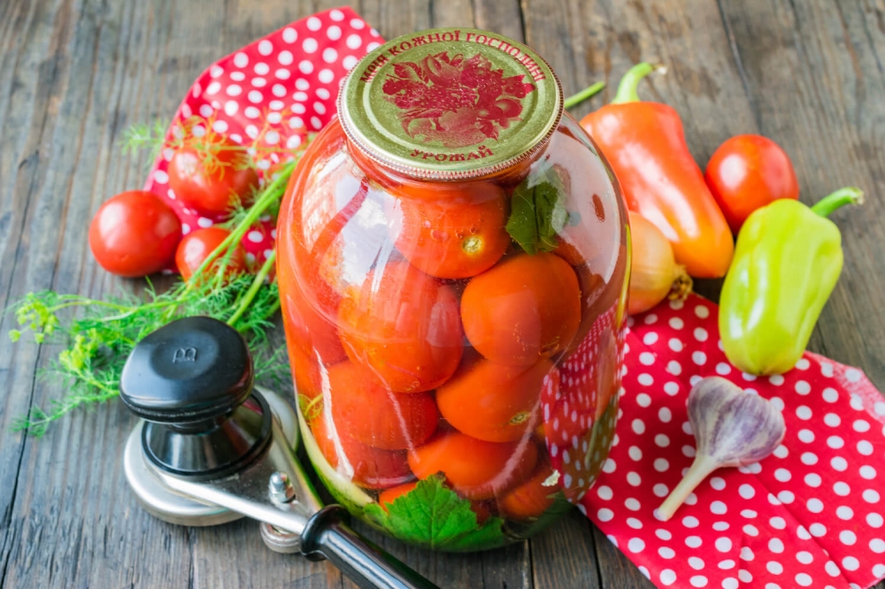 Russian Grandmas Canned Tomatoes