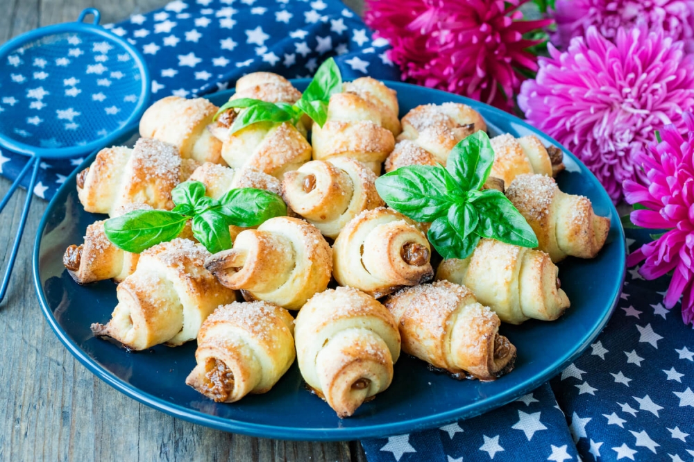 Cottage Cheese Rugelach with Sweetened Condensed Milk Caramel
