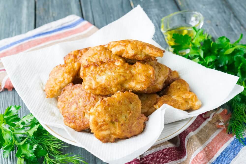 Potato Coating Chicken Nuggets