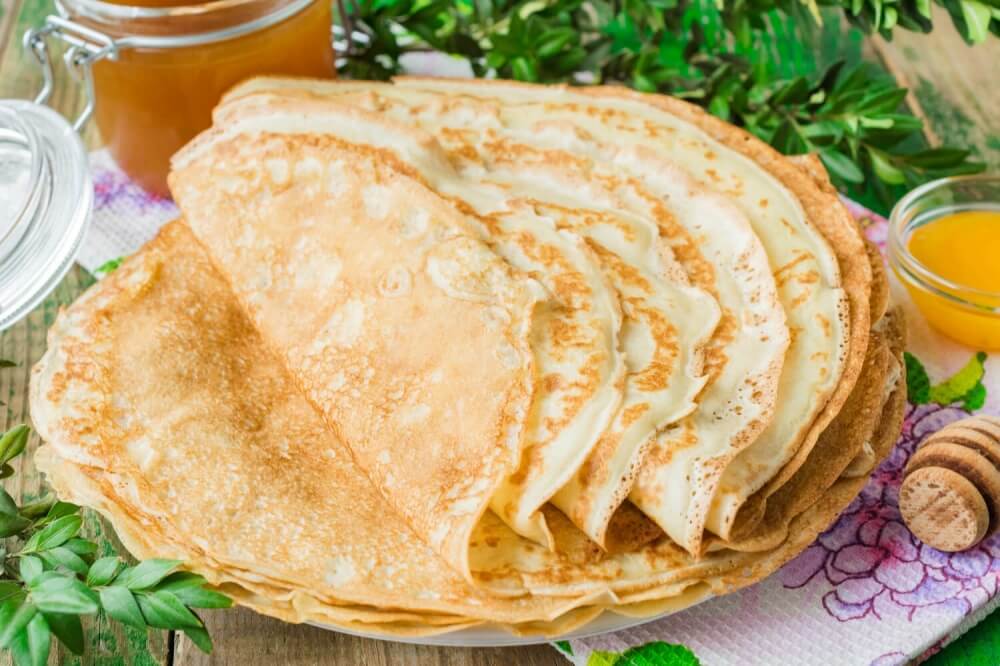 Gentle Pancakes (Russian Blini)