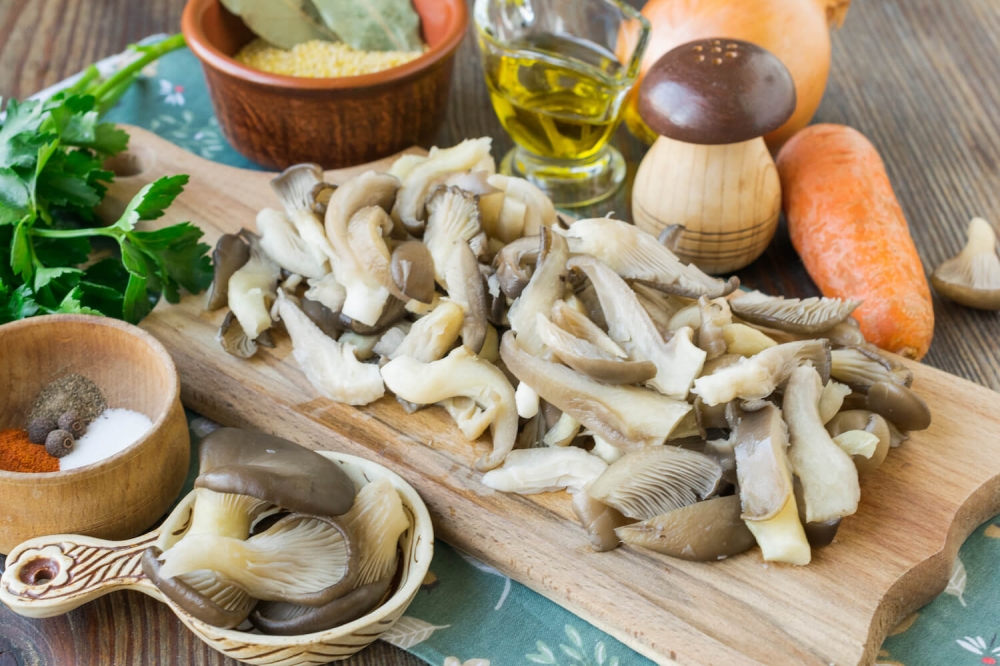 Oyster Mushroom Soup