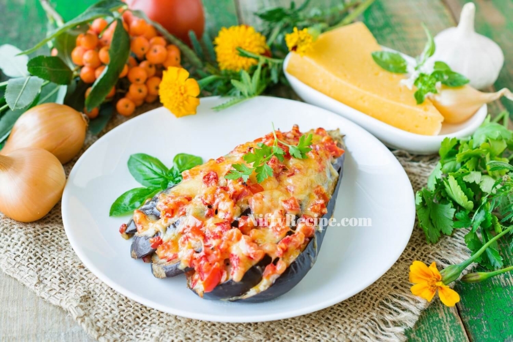 Roasted Eggplant Fan