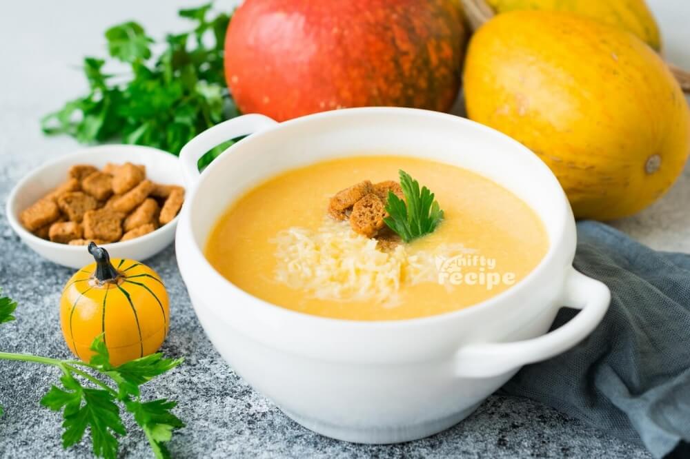 Pumpkin Cheese Soup