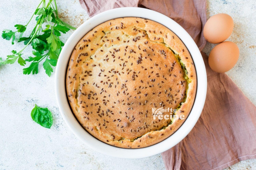 Egg and Spring Onion Pie