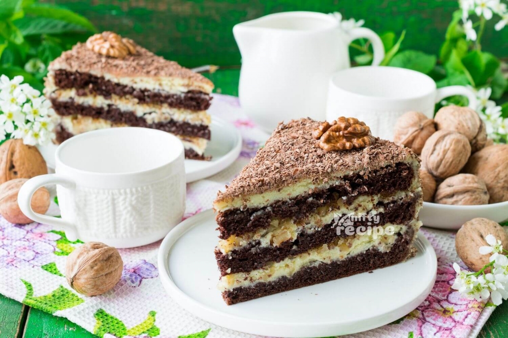 Chocolate Custard Cake