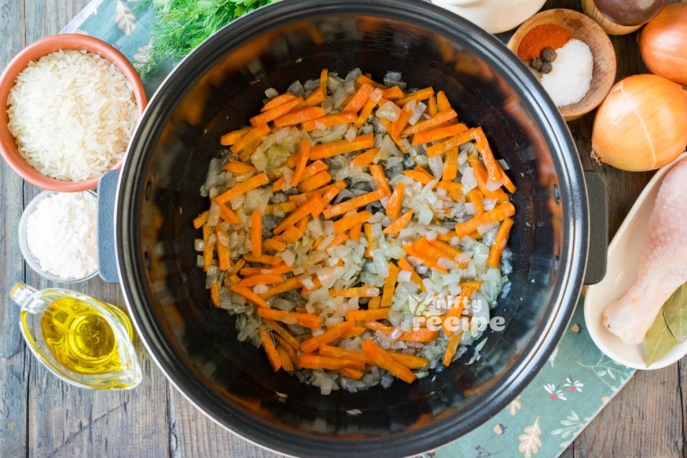 Easy Mushroom Rice Soup