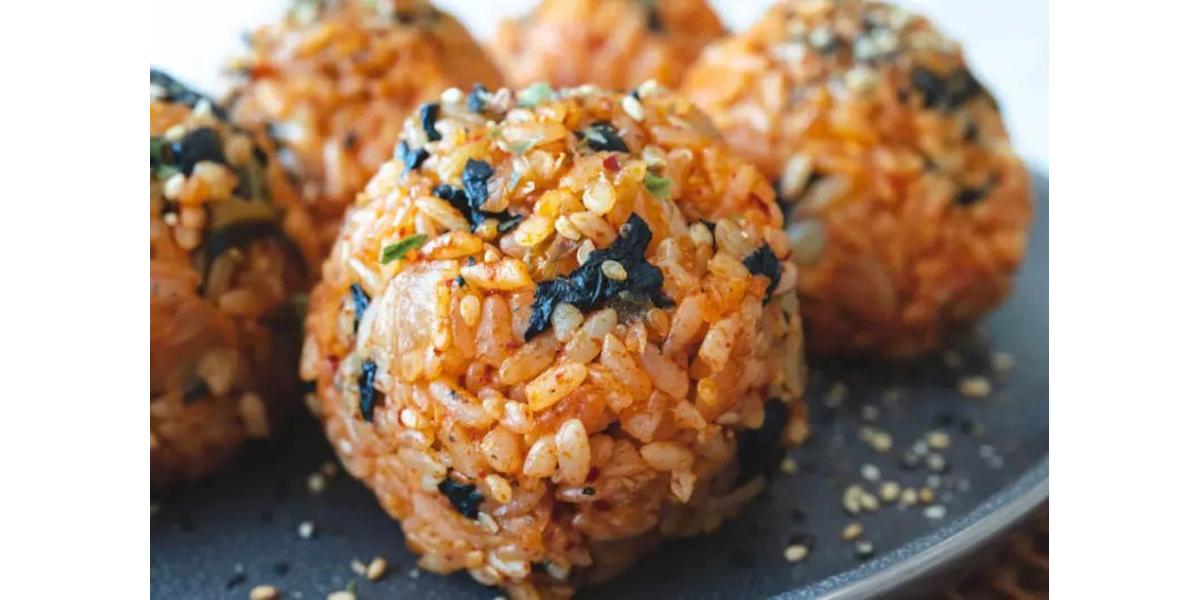 Kimchi Rice Balls Recipe