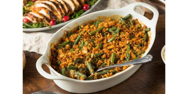 Traditional Christmas Side Dishes: American Green Bean Casserole