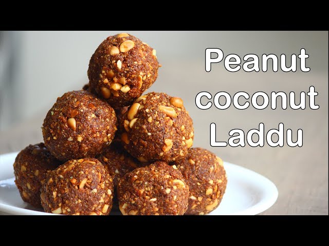 Peanut Coconut Laddu