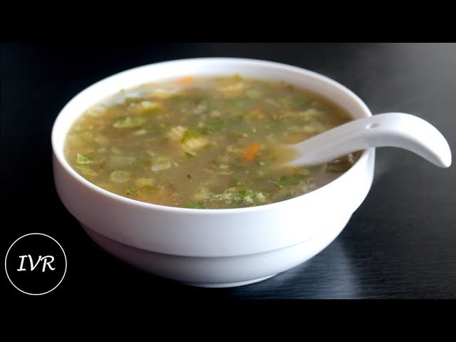 Vegetable Lemon & Coriander Soup