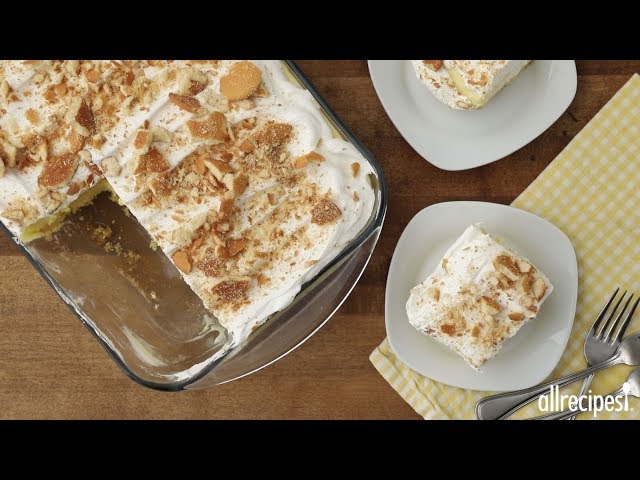 Easy Banana Pudding Cake