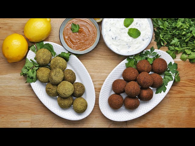 FALAFEL 2 WAYS : CLASSIC AND BAKED