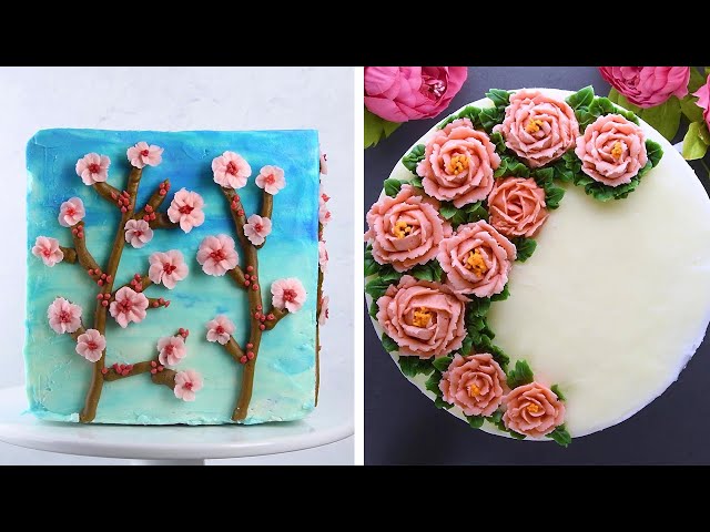 Dress up Any Dessert With These 11 Buttercream Flowers!