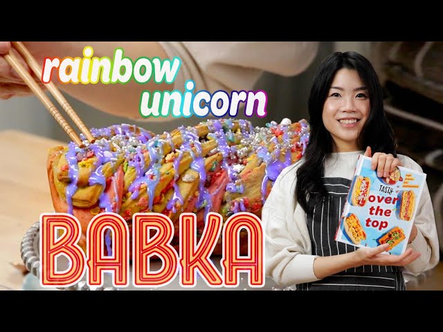 Rainbow Unicorn Babka