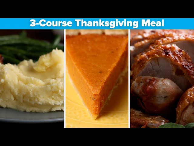 3-Course Thanksgiving Meal