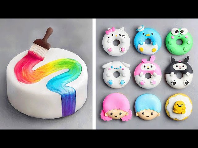 Simple Colorful Cake Decorating Ideas Impress All the Rainbow Cake Lovers