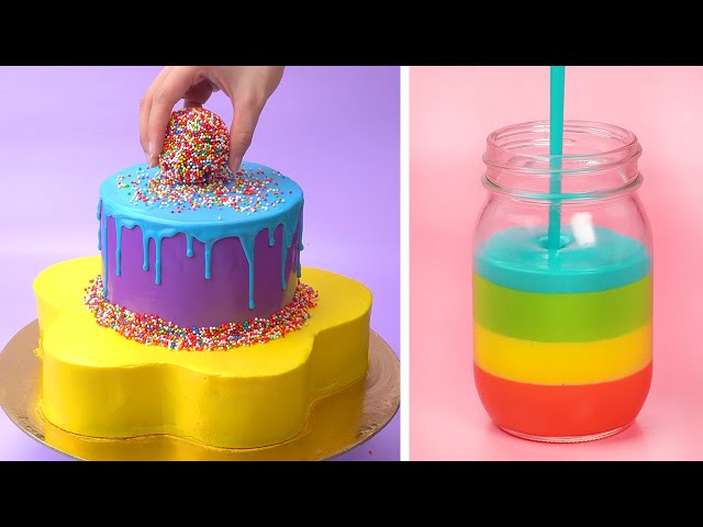 Tasty Colorful Cake Decorating Ideas