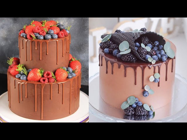 So Yummy Chocolate Birthday Cake Decorating Ideas