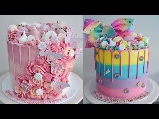 More Colorful Cake Decorating Compilation