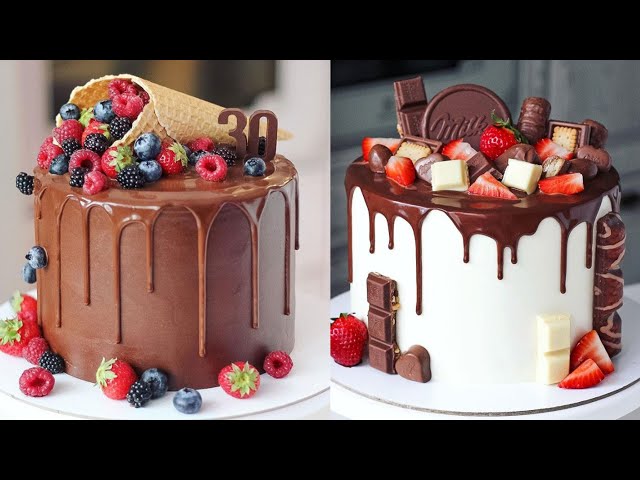 10+ Easy Birthday Cake Decorating Tutorials Like A Pro