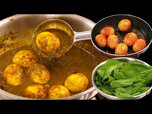 Palak Egg Curry
