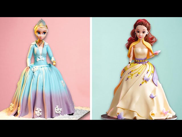 5+ Beautiful Disney Princess Fondant Cake Tutorial