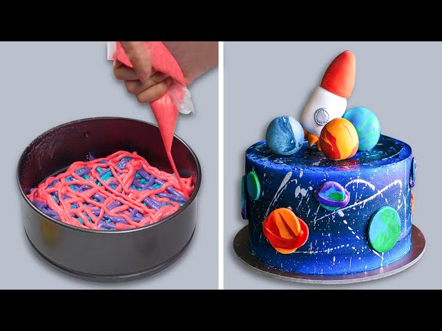 The Best GALAXY Cake Decorating Ideas