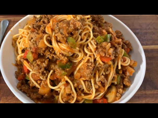 How to make Delicious Spaghetti